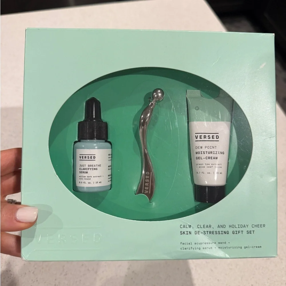 Versed Skin De-Stressing Gift Set - Mint Green